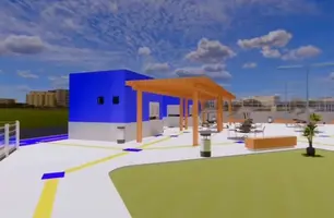 Parnarama garante emenda para praça moderna e 100% de calçamento no Brejinho (Foto: Reprodução)