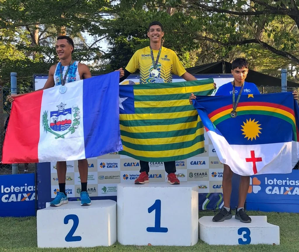 Piauiense ganha destaque em competição de Atletismo no Ceará