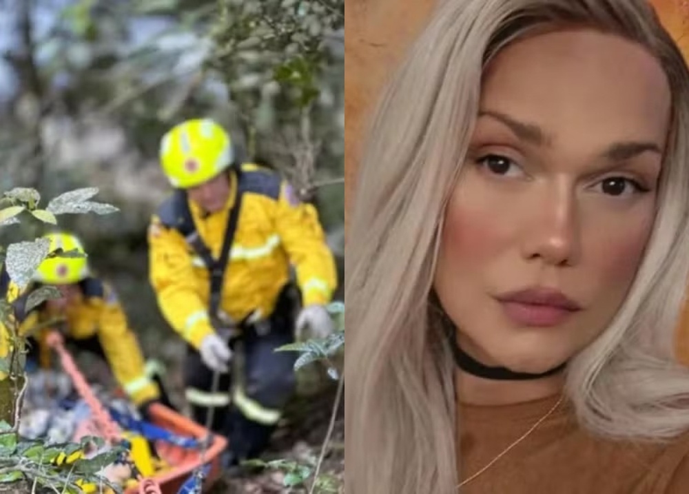 Piauiense morre após cair de ribanceira em cachoeira de Blumenau, Santa Catarina