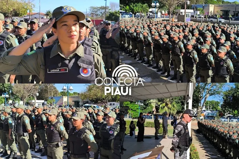 PM-PI reforça efetivo com mais de 600 novos policiais em Teresina