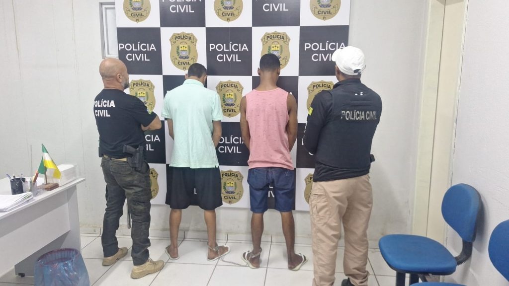 Polícia Civil prende dois suspeitos de roubo armado na zona Sudeste de Teresina