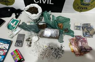 Polícia Civil prende homem e apreende drogas em Buriti dos Lopes (Foto: Reprodução)