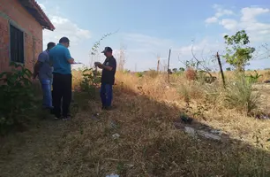 Polícia encontra esqueleto humano na zona Sul de Teresina (Foto: Reprodução)