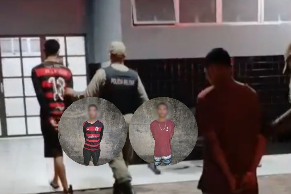 Polícia prende homem com várias passagens e apreende menor por tráfico em Parnaíba