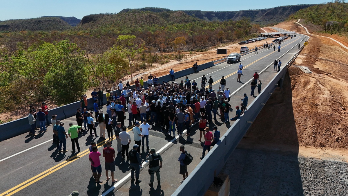 Ponte sobre o rio Parnaíba é inaugurada entre Piauí e Maranhão
