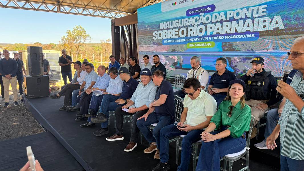 Ponte sobre o rio Parnaíba é inaugurada entre Piauí e Maranhão