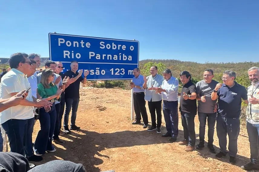 Ponte sobre o rio Parnaíba é inaugurada entre Piauí e Maranhão