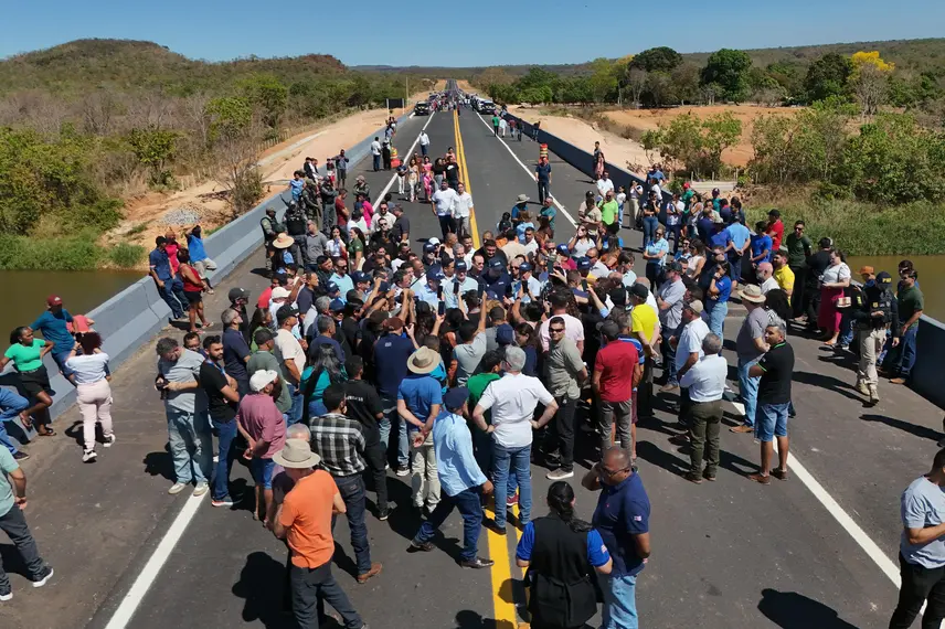 Ponte sobre o rio Parnaíba é inaugurada entre Piauí e Maranhão