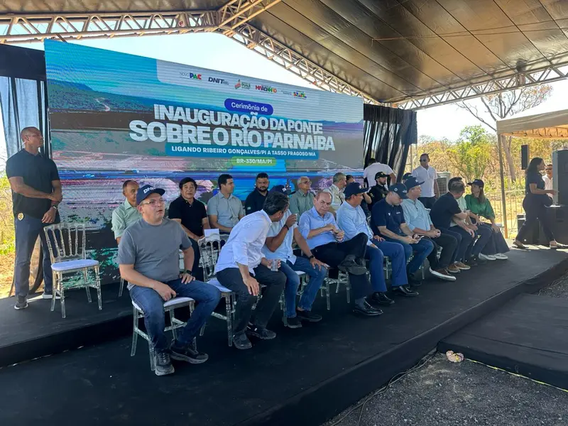 Ponte sobre o rio Parnaíba é inaugurada entre Piauí e Maranhão
