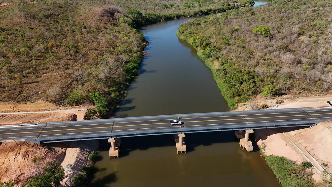 Ponte sobre o rio Parnaíba é inaugurada entre Piauí e Maranhão