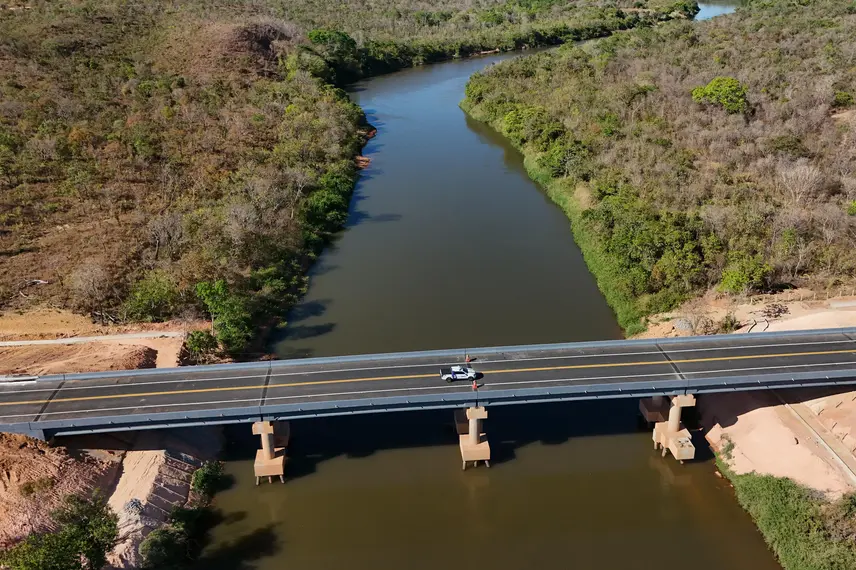 Ponte sobre o rio Parnaíba é inaugurada entre Piauí e Maranhão