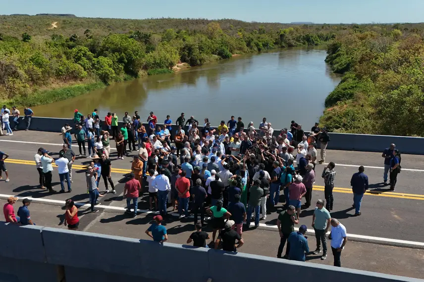 Ponte sobre o rio Parnaíba é inaugurada entre Piauí e Maranhão