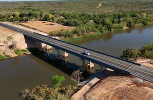 Ponte sobre o rio Parnaíba é inaugurada entre Piauí e Maranhão (Foto: Conecta Piauí)