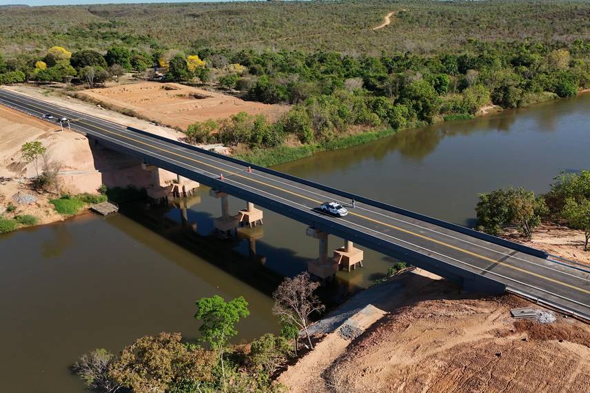Ponte sobre o rio Parnaíba é inaugurada entre Piauí e Maranhão