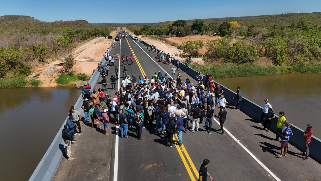 Ponte sobre o rio Parnaíba é inaugurada entre Piauí e Maranhão