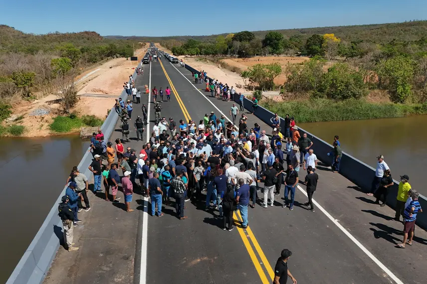 Ponte sobre o rio Parnaíba é inaugurada entre Piauí e Maranhão