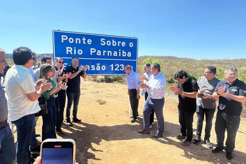 Ponte sobre o rio Parnaíba é inaugurada entre Piauí e Maranhão