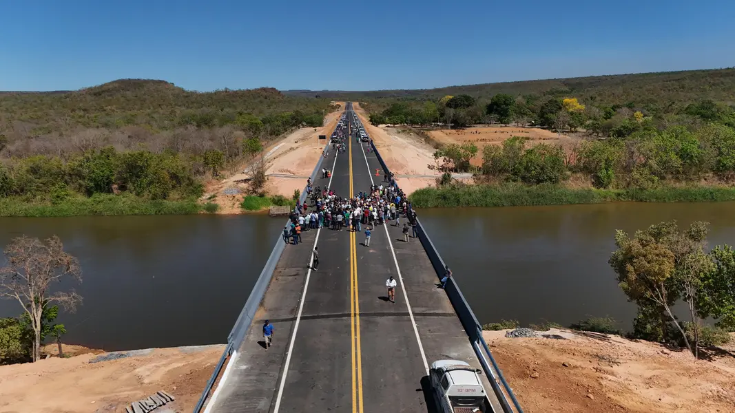 Ponte sobre o rio Parnaíba é inaugurada entre Piauí e Maranhão