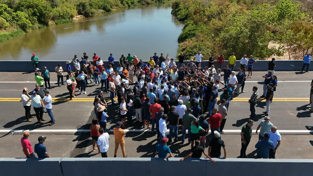 Ponte sobre o rio Parnaíba é inaugurada entre Piauí e Maranhão