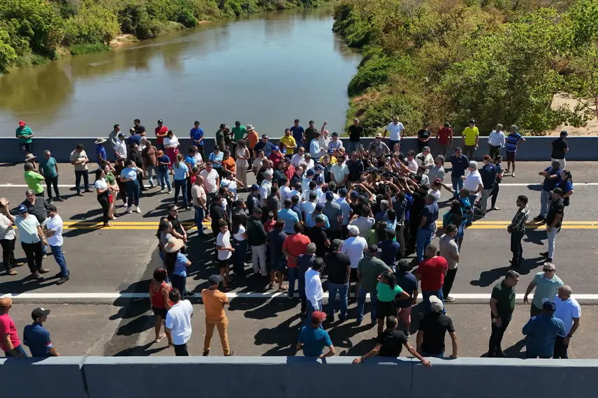 Ponte sobre o rio Parnaíba é inaugurada entre Piauí e Maranhão