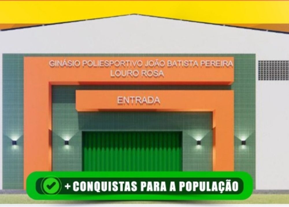 Prefeito assina acordo para construção do Ginásio Poliesportivo em Passagem Franca