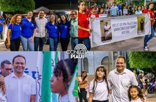 Prefeito Pedro Gomes destaca patriotismo no 7 de Setembro em José de Freitas (Foto: Reprodução)