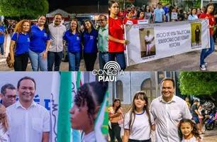 Prefeito Pedro Gomes destaca patriotismo no 7 de Setembro em José de Freitas (Foto: Reprodução)