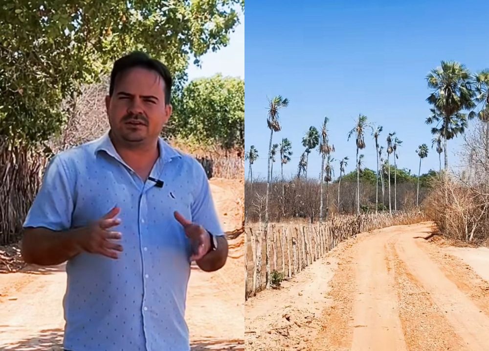 Prefeito Roni Abílio recupera trecho crítico em bairros de Nazaré do Piauí