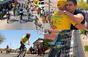 Prefeito Selindo Mauro prestigia 4º Pedal da Independência em Colônia do Piauí (Foto: Reprodução)