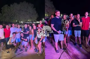 Prefeito Selindo Mauro prestigia final do 6º Campeonato do Angical (Foto: Reprodução)