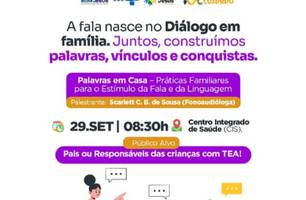 Prefeitura de Bom Jesus promove palestra para famílias de crianças com TEA (Foto: Reprodução)