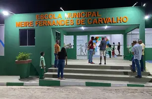 Prefeitura de Esperantina inaugura a Escola Municipal Meire Fernandes de Carvalho (Foto: Reprodução)