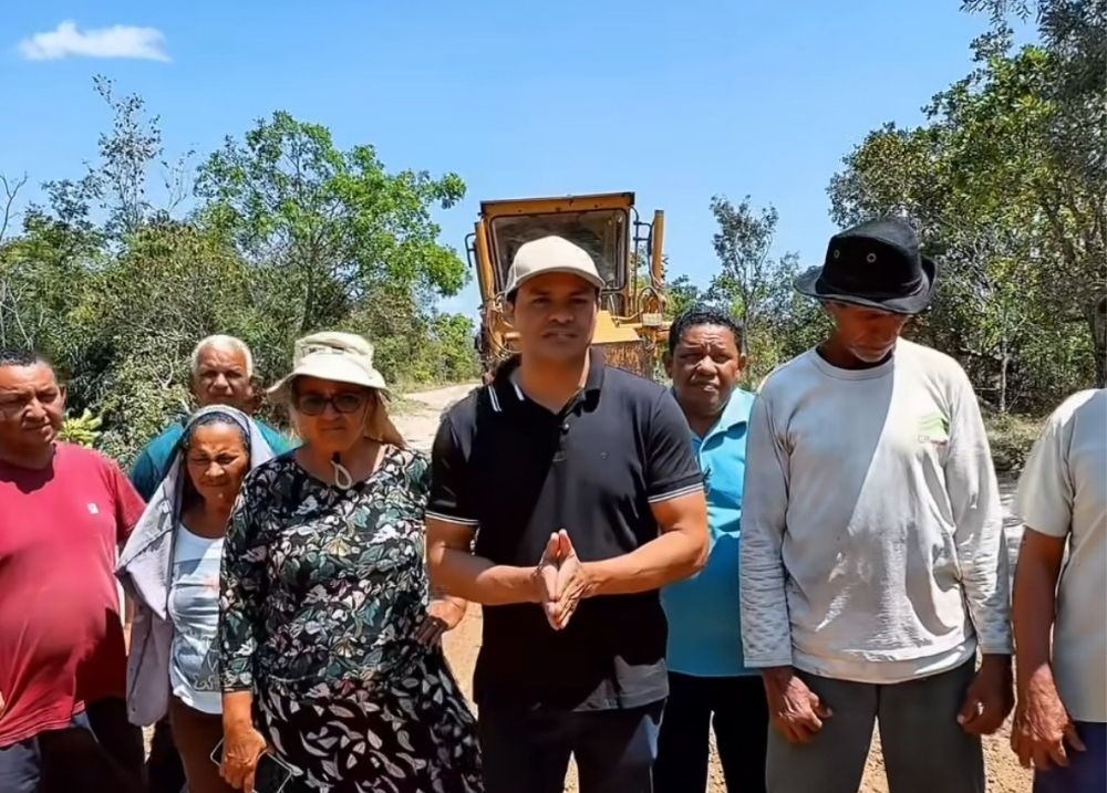 Prefeitura de José de Freitas inicia obras de estrada na Comunidade Alvorada