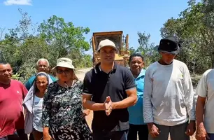 Prefeitura de José de Freitas inicia obras de estrada na Comunidade Alvorada (Foto: Reprodução)