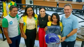 Prefeitura de Timon entrega novos fardamentos a Agentes Comunitários de Saúde (Foto: Reprodução)