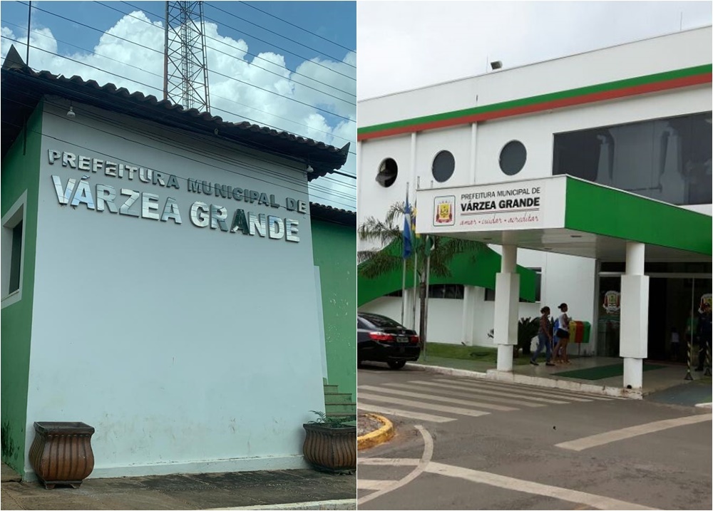 Prefeitura de Várzea Grande, no Piauí, e Várzea Grande, no Mato Grosso