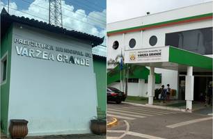 Prefeitura de Várzea Grande, no Piauí, e Várzea Grande, no Mato Grosso (Foto: Conecta Piauí e VG Notícias)