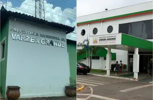 Prefeitura de Várzea Grande, no Piauí, e Várzea Grande, no Mato Grosso (Foto: Conecta Piauí e VG Notícias)