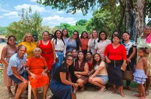 Primeira reunião da Associação de Mulheres Empreendedoras Produtoras Rurais (Foto: Reprodução)