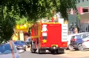 Princípio de incêndio atinge UPA do Satélite novamente e atendimento é suspenso (Foto: Reprodução)