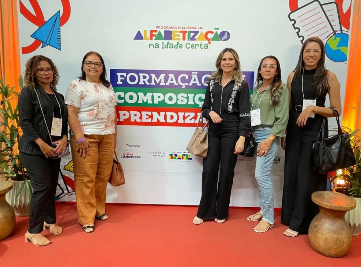 Professores de Anísio de Abreu participam de captação em Teresina