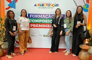 Professores de Anísio de Abreu participam de captação em Teresina (Foto: Reprodução)