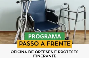 Programa Passo a Frente oferece órteses e próteses em Campo Maior (Foto: Reprodução/Redes sociais)