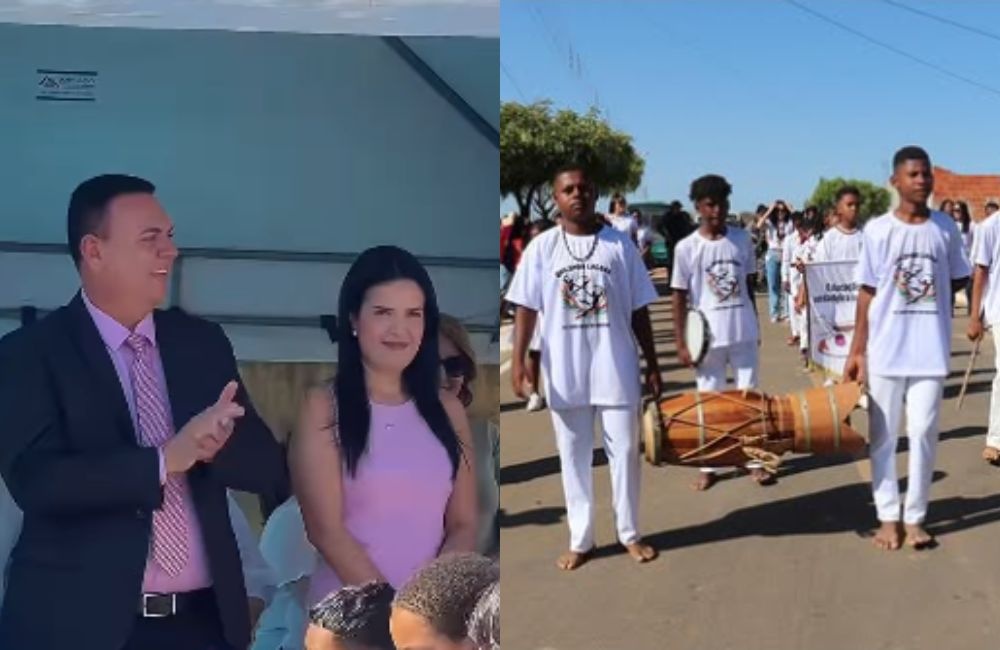 Quilombo Lagoas participa pela primeira vez do Desfile Cívico em São Raimundo Nonato