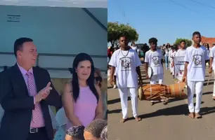 Quilombo Lagoas participa pela primeira vez do Desfile Cívico em São Raimundo Nonato (Foto: Reprodução/Redes sociais)