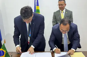 Rafael Fonteles firma acordos na China para ampliar intercâmbio educacional (Foto: Reprodução)