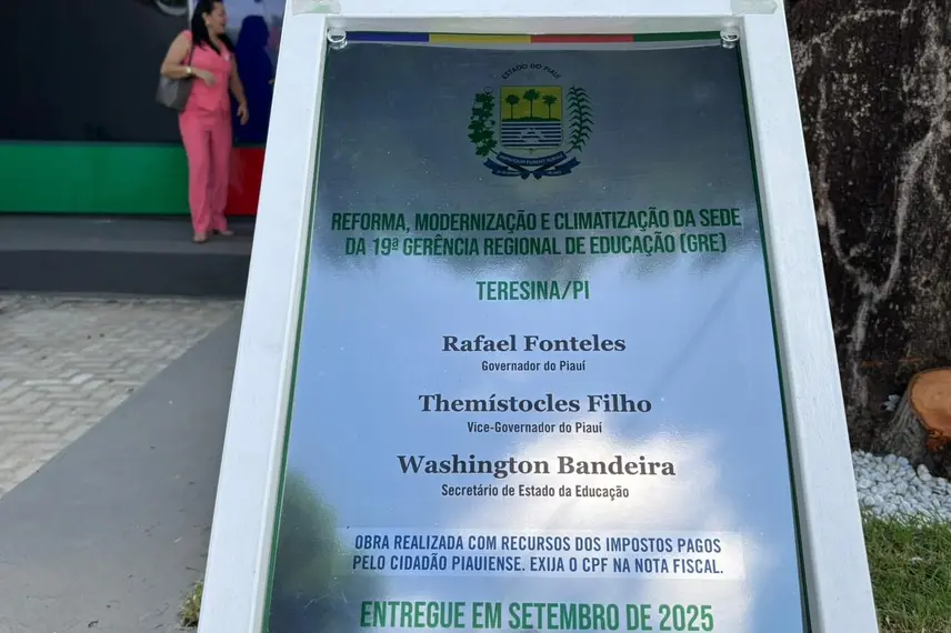 Rafael Fonteles inaugura obras de modernização da Educação na zona Sul de Teresina