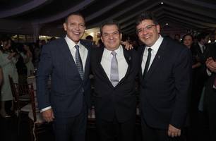 Rafael Fonteles participa da posse do piauiense Carlos Brandão no STJ (Foto: Renato Braga)