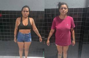 'Rapunzel' e comparsa suspeitas de tráfico de drogas são presas em Parnaíba (Foto: Divulgação/Polícia Civil)