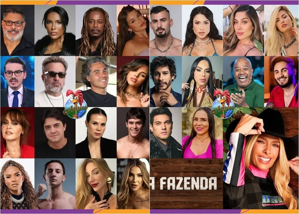 Reality 'A Fazenda 17' divulga elenco completo com 26 participantes